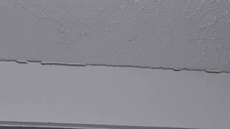 drywall corner crack from movement